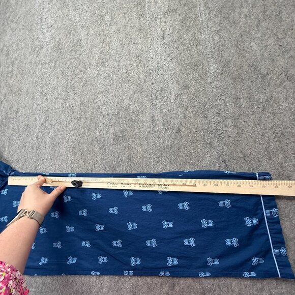 Psycho Bunny Pajama Bottoms Men M Blue All Over Print AOP 31" - Picture 13 of 16